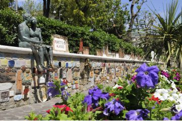 Immagine del muretto di Alassio